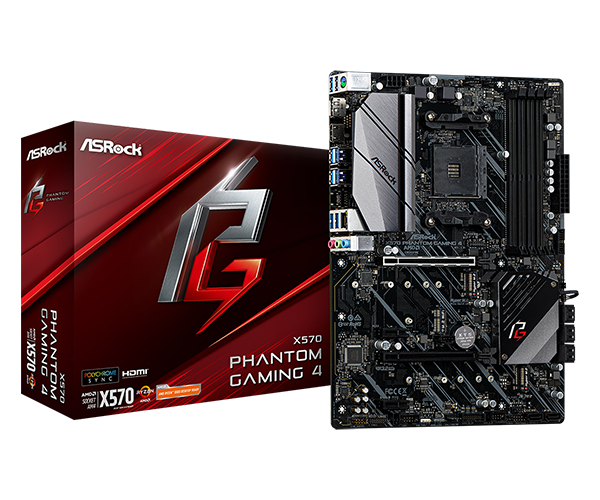 ASRock X570 PHANTOM GAMING4マザーボード ASRock | X570 Phantom Gaming 4